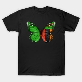 Zambian Flag  Butterfly - Gift for Zambian From Zambia T-Shirt